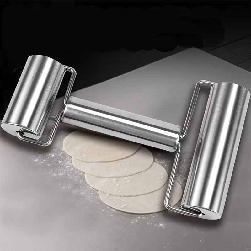 Premium Stainless Steel Rolling Pin for Smooth, Even Baking