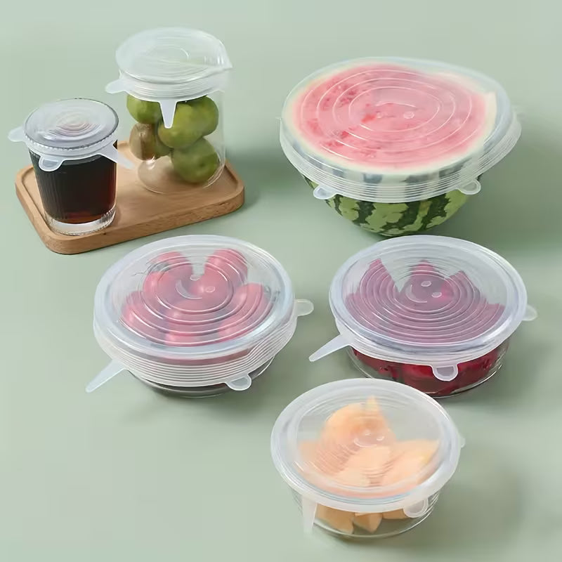 Reusable Silicone Stretch Lids