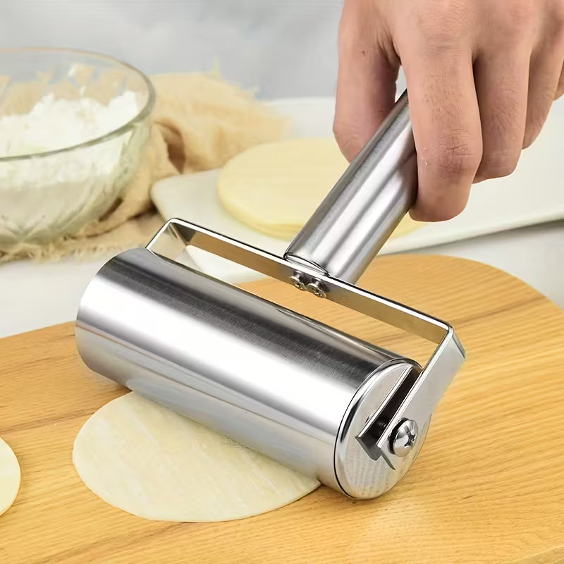 Premium Stainless Steel Rolling Pin for Smooth, Even Baking